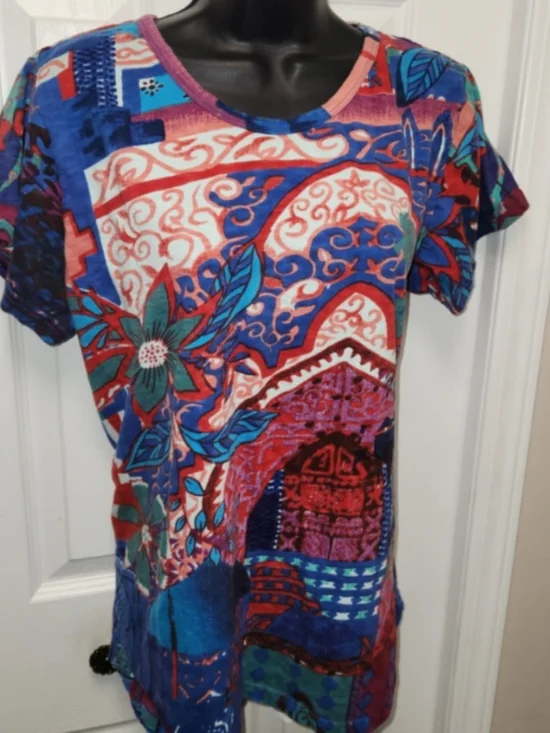 Orientique Colorful Shirt - Picture 2 of 11